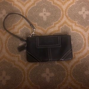 Coach Vintage Black Wristlet
